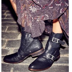 Free People Outsider Moto Boots